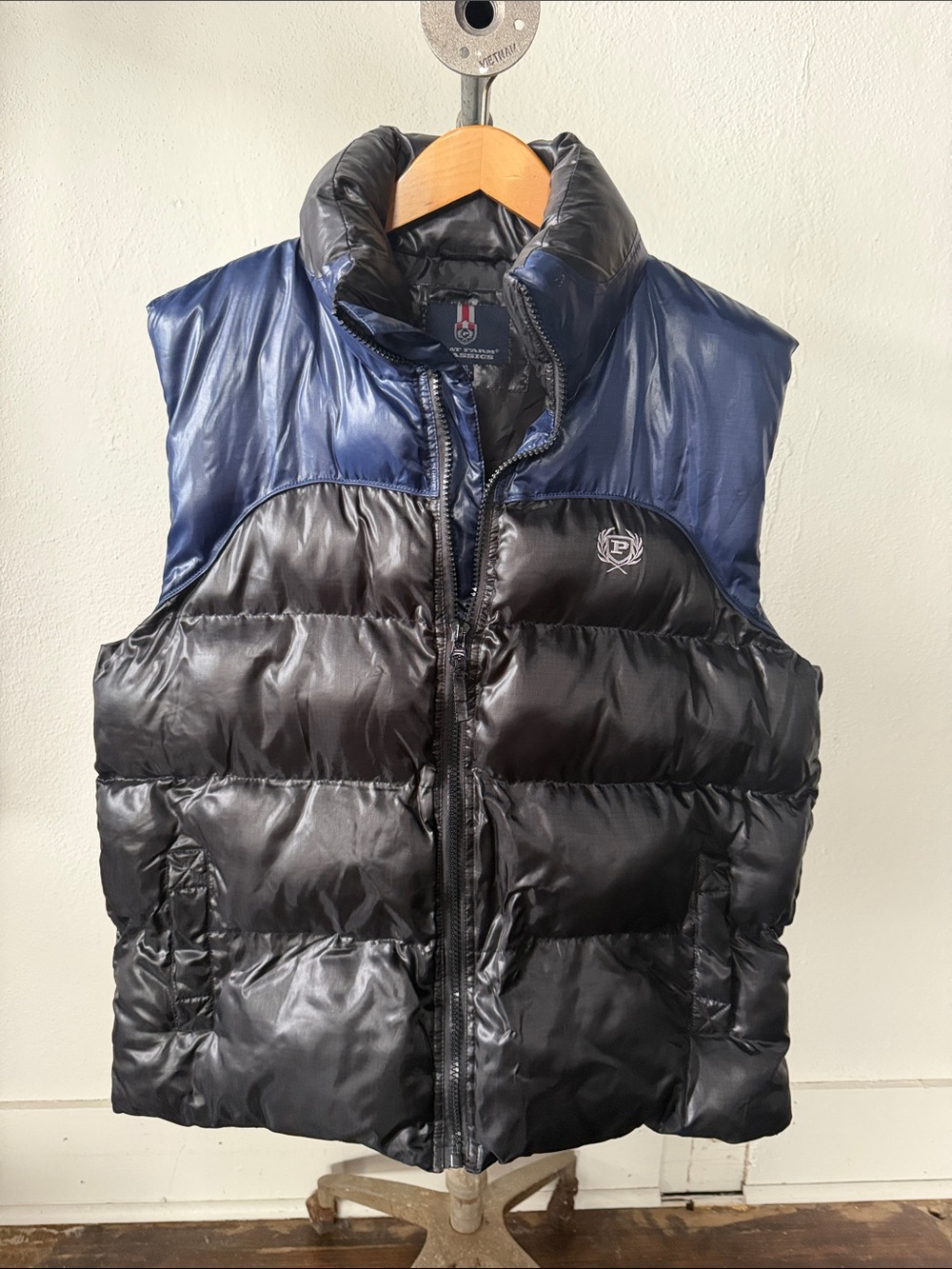 Vintage Y2K Phat Farm Puffer Vest XL